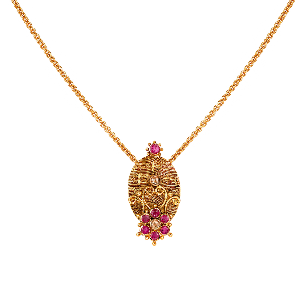 Maahi Ruby Pendant