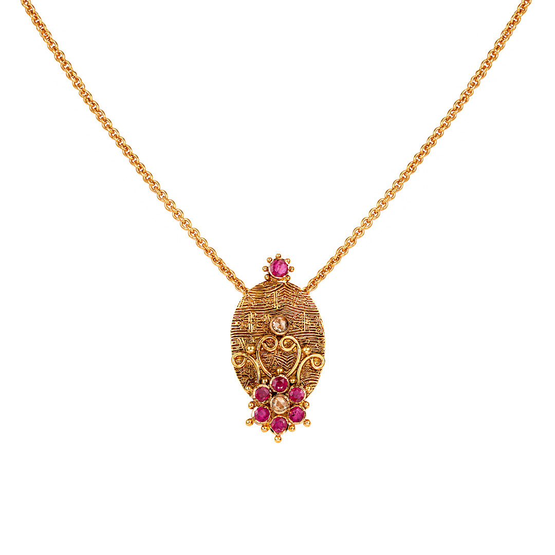 Maahi Ruby Pendant