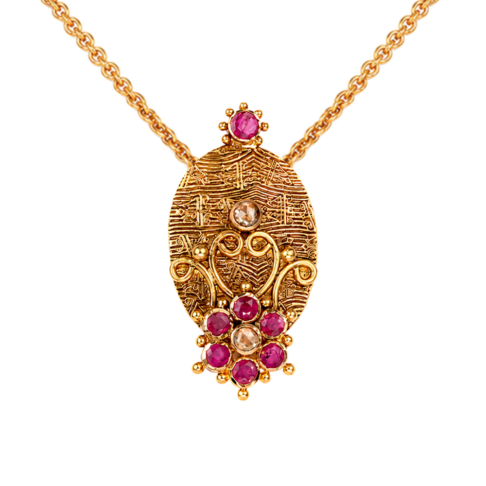 Maahi Ruby Pendant