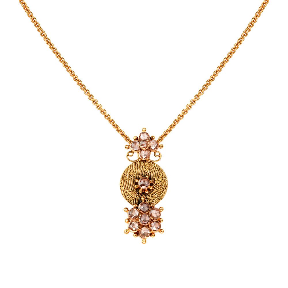 Maahi Rose-Cut Diamond Pendant