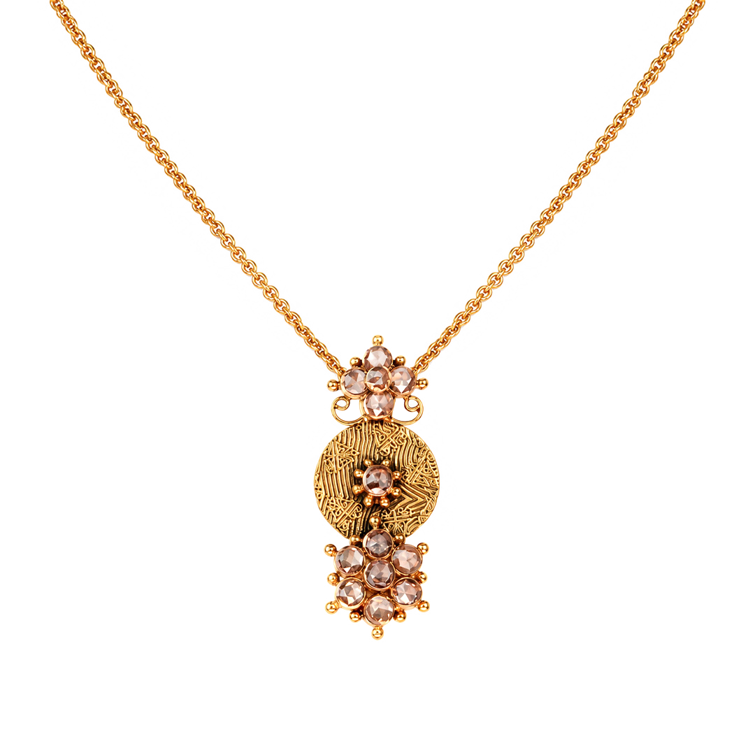 Maahi Rose-Cut Diamond Pendant