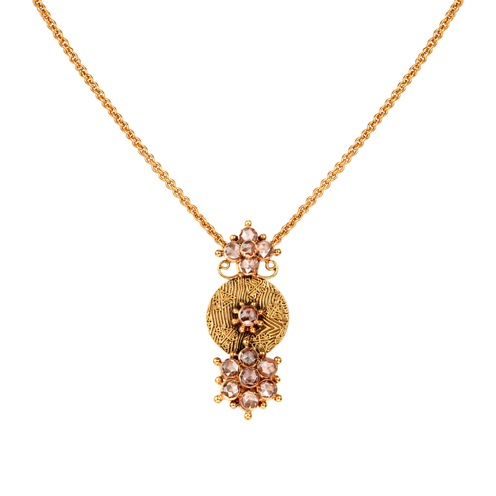 Maahi Rose-Cut Diamond Pendant